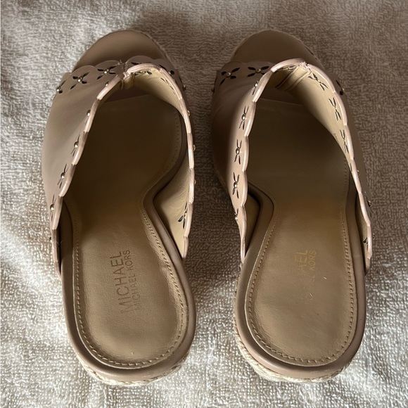 Michael Kors Platform Wedge Sandals - Picture 4 of 9